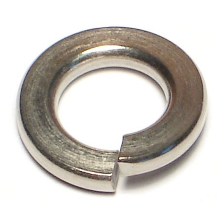 Midwest Fastener Split Lock Washer, For Screw Size 3/8 in 18-8 Stainless Steel, Plain Finish, 100 PK 05340